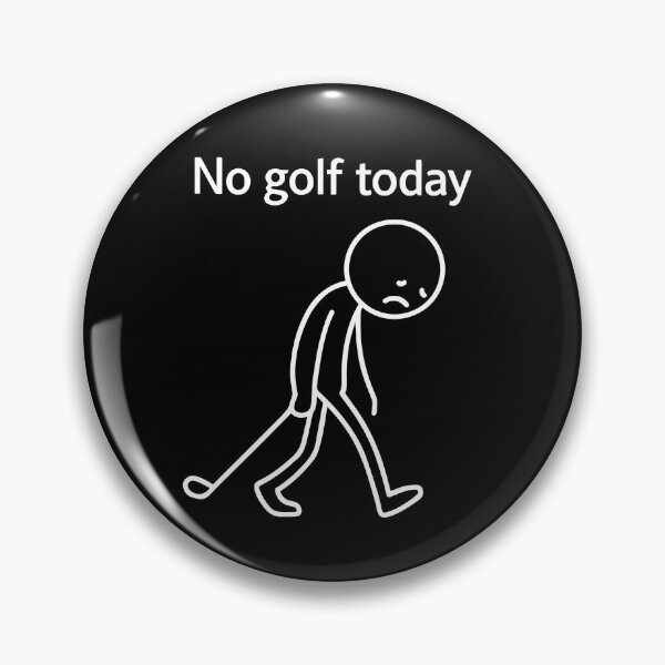 Artikelvorschau, Heute kein Golf – Lustiges Design für Golfliebhaber entworfen und verkauft von LuminOrb.