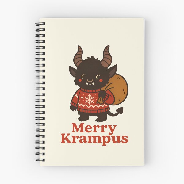 Item preview, Merry Krampus — Cute Holiday Monster Design designed and sold by Ombrya.