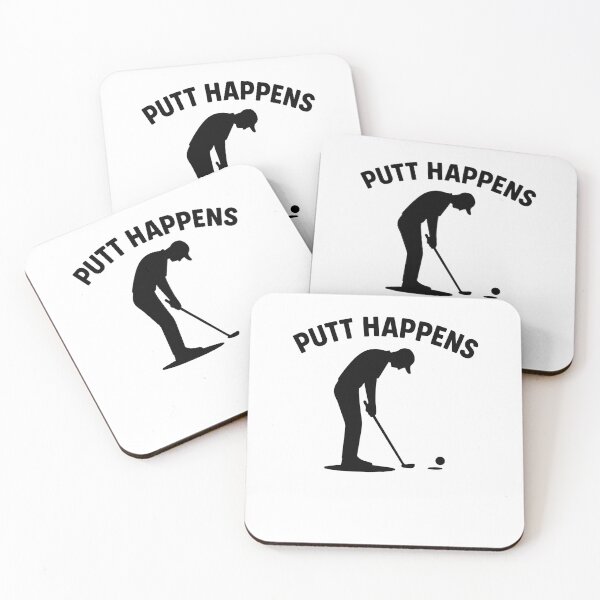 Item preview, Putt Happens Golf Player Humor Design designed and sold by LuminOrb.