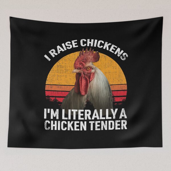Item preview, Funny Chicken Tender Farmer T-Shirt designed and sold by LarryMBrown.