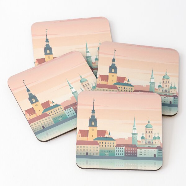 Item preview,  Minimalist skyline of Bratislava designed and sold by paulrommer.