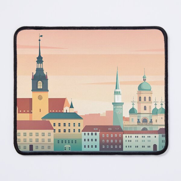 Item preview, Minimalist skyline of Bratislava designed and sold by paulrommer.