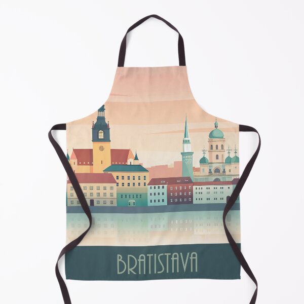 Item preview, Minimalist skyline of Bratislava designed and sold by paulrommer.