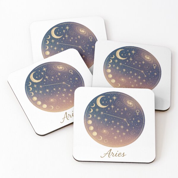 Item preview, Aries Zodiac Sign • Celestial Constellation Astrology Design designed and sold by inkoutninja.