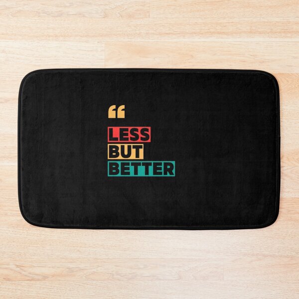 Item preview, Less But Better – Minimalist Quiet Luxury Tee designed and sold by EcoArtTees.
