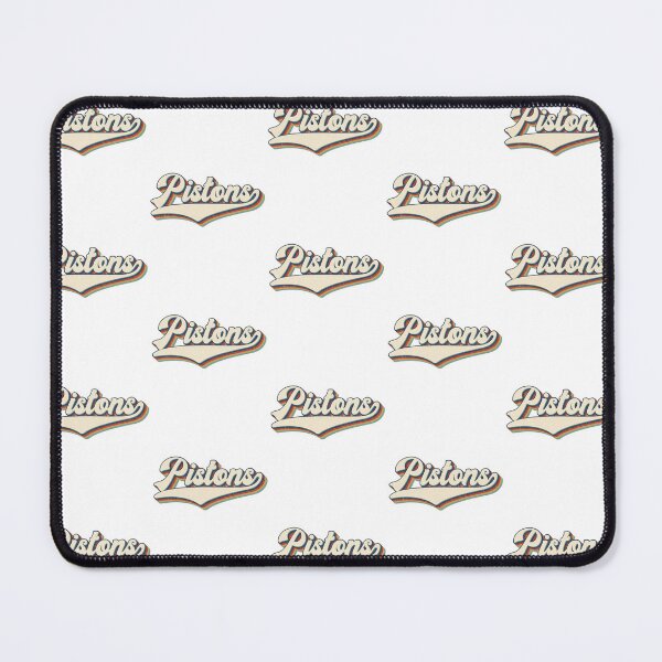 Item preview, Pistons Vintage Retro Lettering designed and sold by delunear1718.