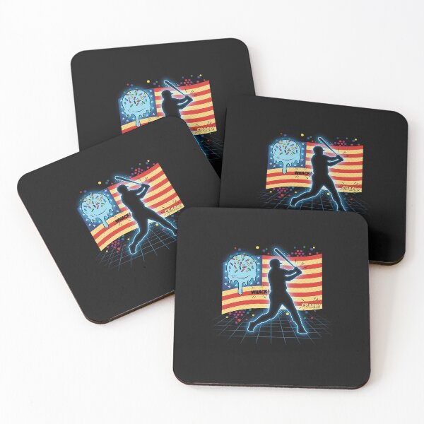 Item preview, Baseball Drip Boys Dripping Ice Cream Baseball American Flag designed and sold by facegm.