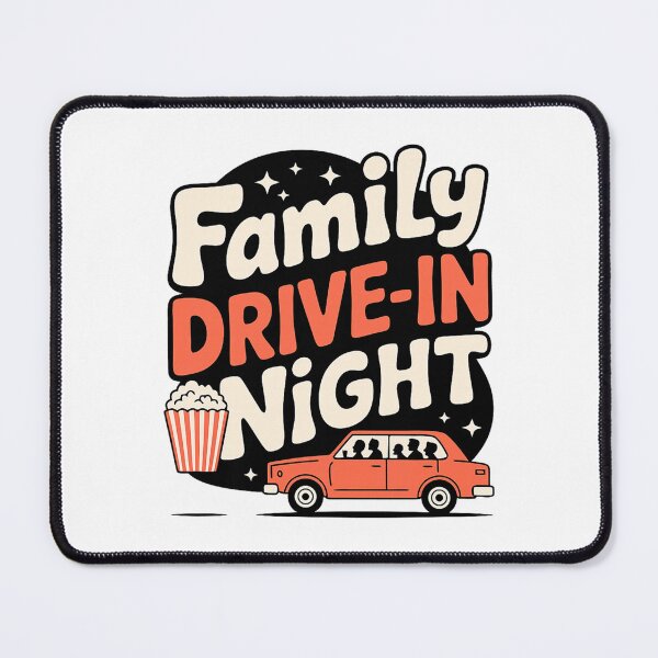 Item preview, Family Drive-in Movie Retro Film Drive-in Cinema Premium Tri-Blend designed and sold by Pavlovi.