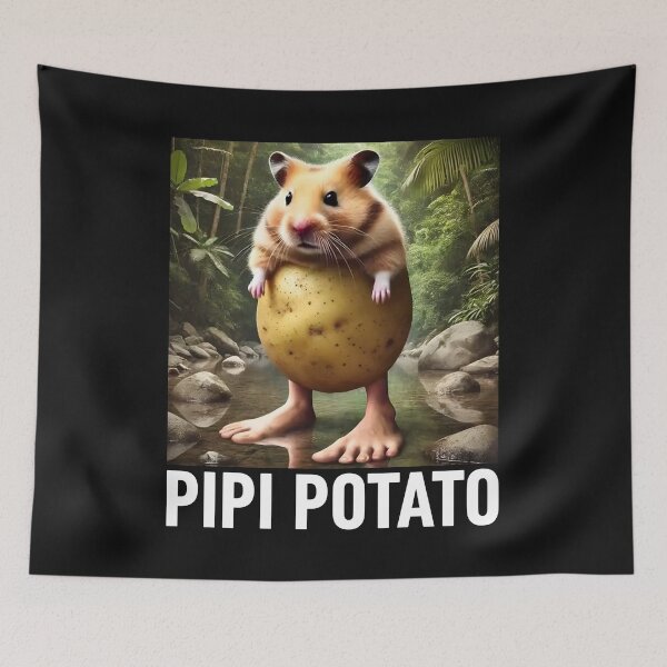 Item preview, Pipi Potato Italian Brainrot Meme for Kids designed and sold by Nathalie_87.