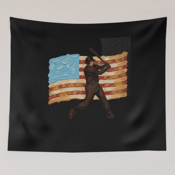 Item preview, Baseball Drip Boys Dripping Ice Cream Baseball American Flag designed and sold by facegm.