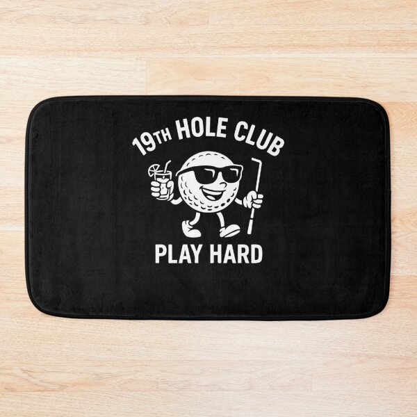 Item preview, Golf Fun Design 19th Hole Club Play Hard designed and sold by LuminOrb.