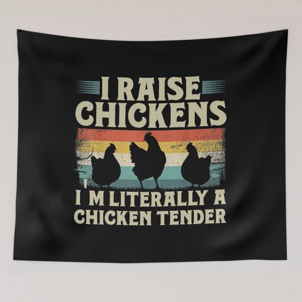 Item preview, Vintage Chicken Tender Farmer T-Shirt designed and sold by LarryMBrown.