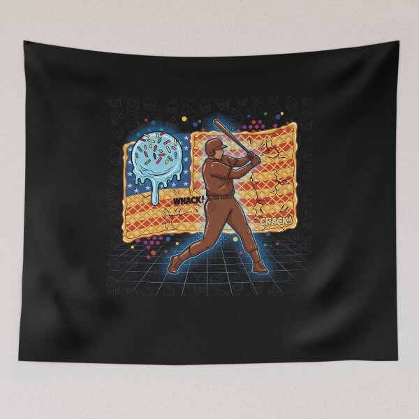 Item preview, Baseball Drip Boys Dripping Ice Cream Baseball American Flag  designed and sold by facegm.