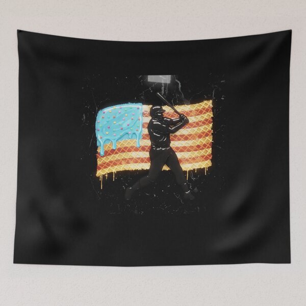 Item preview, Baseball Drip Boys Dripping Ice Cream Baseball American Flag designed and sold by facegm.