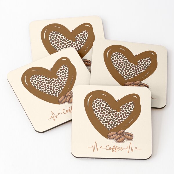 Item preview, “Coffee is My Heartbeat” designed and sold by NurzZz73.