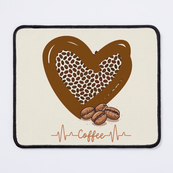 Item preview, “Coffee is My Heartbeat” designed and sold by NurzZz73.