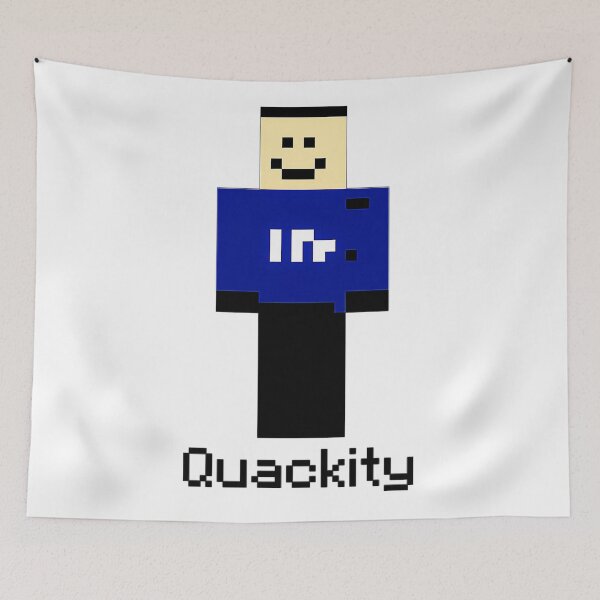 Item preview, Quackity Pixel Character Blue Outfit designed and sold by retresfrancis.
