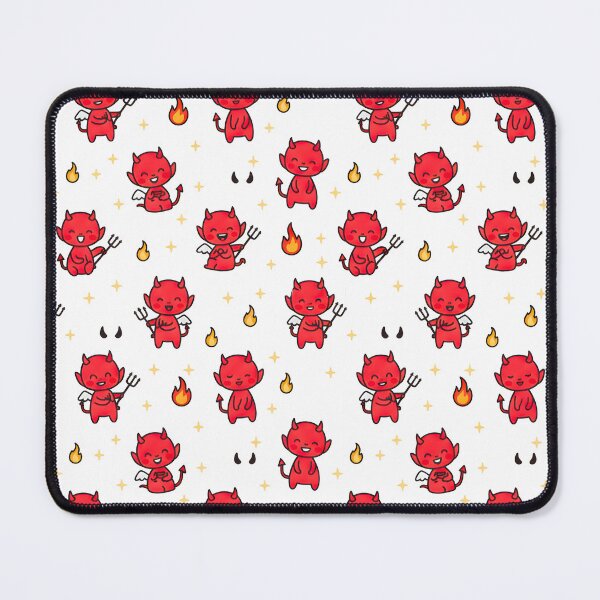 Item preview, A PATTERN OF CUTE AND FUNNY DEVILS designed and sold by infinitearte.