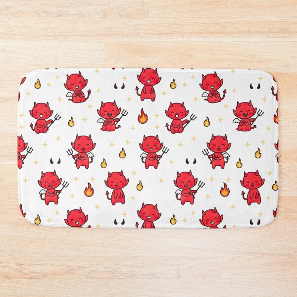 Item preview, A PATTERN OF CUTE AND FUNNY DEVILS designed and sold by infinitearte.