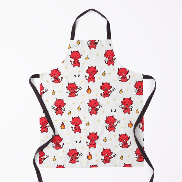 Item preview, A PATTERN OF CUTE AND FUNNY DEVILS designed and sold by infinitearte.