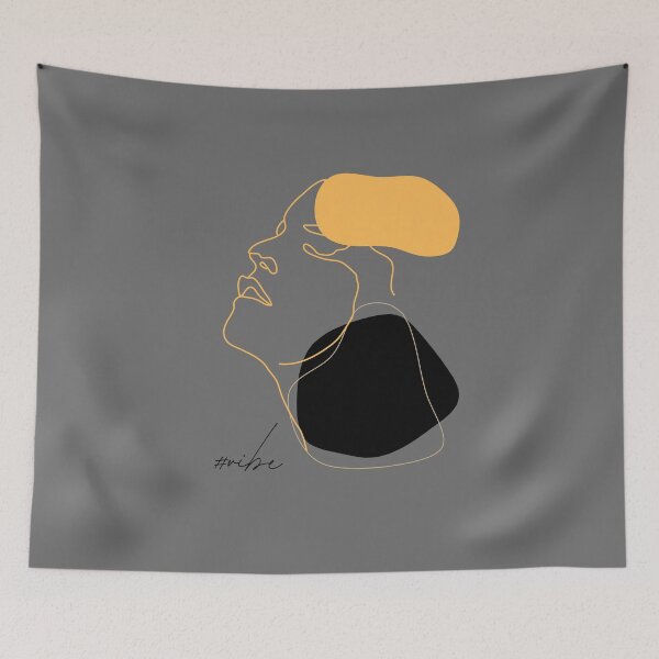 Item preview, Golden Balance – Abstract Geometric Minimal Tee designed and sold by EcoArtTees.