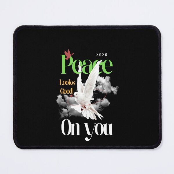 Item preview, Peace Looks Good on You – Elegant Quiet Luxury Tee designed and sold by EcoArtTees.