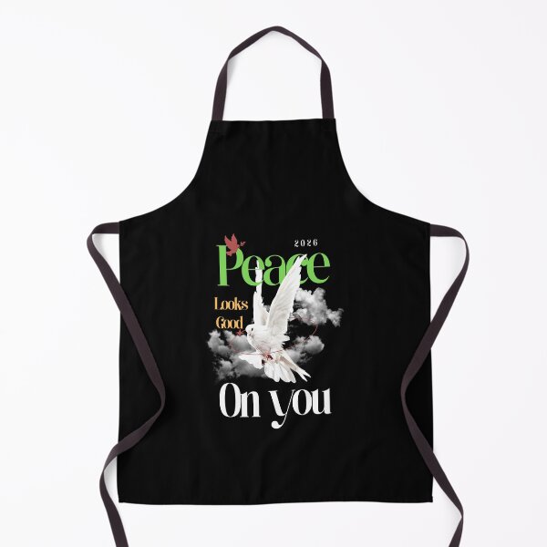 Item preview, Peace Looks Good on You – Elegant Quiet Luxury Tee designed and sold by EcoArtTees.