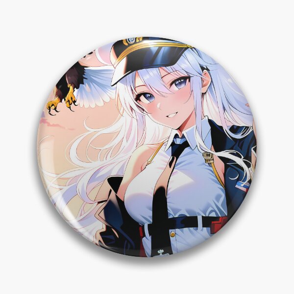 Item preview, Commanding Eagle Flight Enterprise Azur Lane Anime Girl Officer designed and sold by thedarvills.