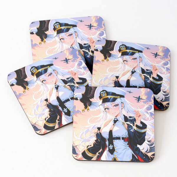 Item preview, Commanding Eagle Flight Enterprise Azur Lane Anime Girl Officer designed and sold by thedarvills.