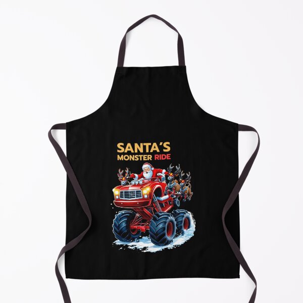 Item preview, Santa's Monster Ride | Red Hot Christmas Monster Truck Design designed and sold by Sitred123.