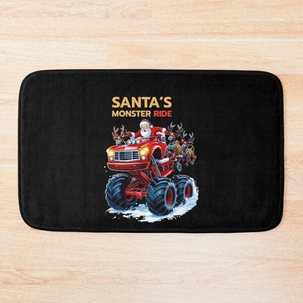 Item preview, Santa's Monster Ride | Red Hot Christmas Monster Truck Design designed and sold by Sitred123.