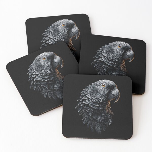 Item preview, Parrot Bird Portrait Drawing Motif Illustration designed and sold by Pavlovi.