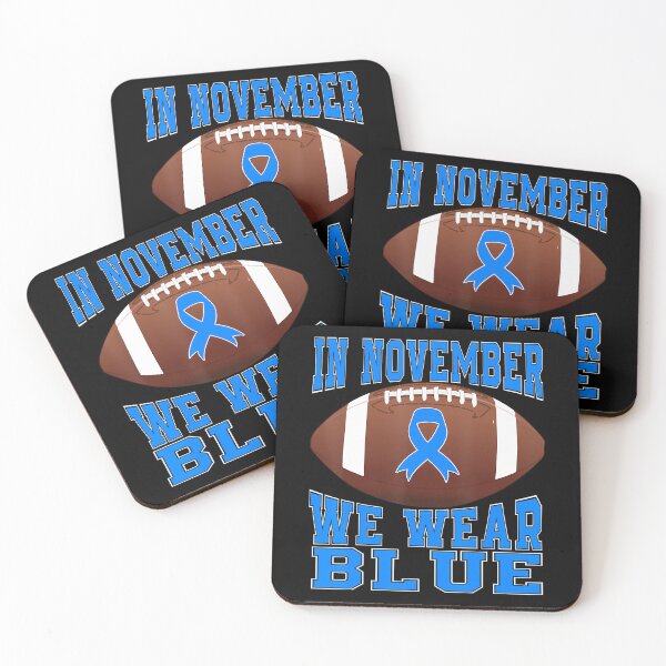 Item preview, Style November Bow Blue Vintage Quote Support Month designed and sold by Williammarger.
