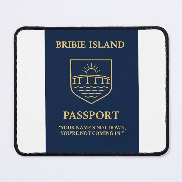 Item preview, Bribie Island Passport – Locals Only Edition designed and sold by QuEdObApparel.