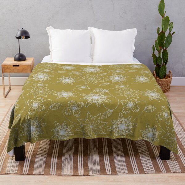 Item preview, Graphic Floral Yellow Golden Seamless Pattern designed and sold by Preeyanc.