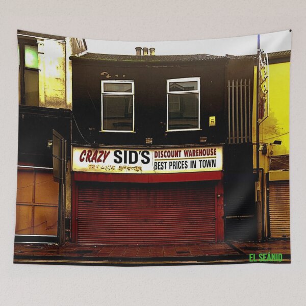 Item preview, Crazy Sids Discount Warehouse-Freeman Street Grit, Grimsby. designed and sold by chipshopchippy.