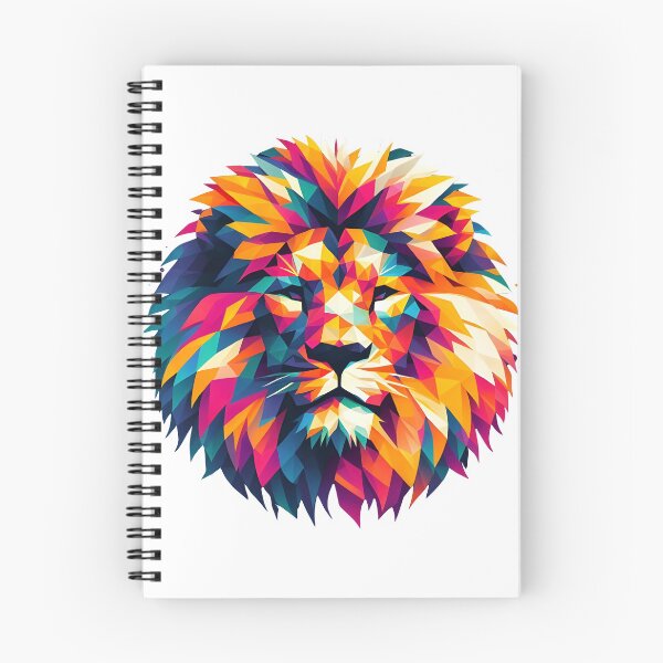 Item preview, a lion in polygon designed and sold by BeAr-tist.