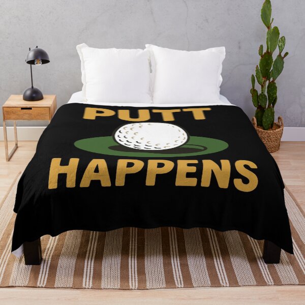 Item preview, Putt Happens Golf Ball Golfer Humor Design designed and sold by LuminOrb.