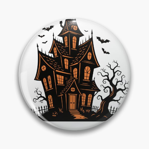 Item preview, Haunted House Night – Spooky Halloween Art designed and sold by YANKICREATIVE.