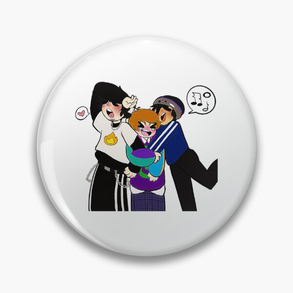 Item preview, Quackity Funny Duo Cartoon Pose designed and sold by retresfrancis.