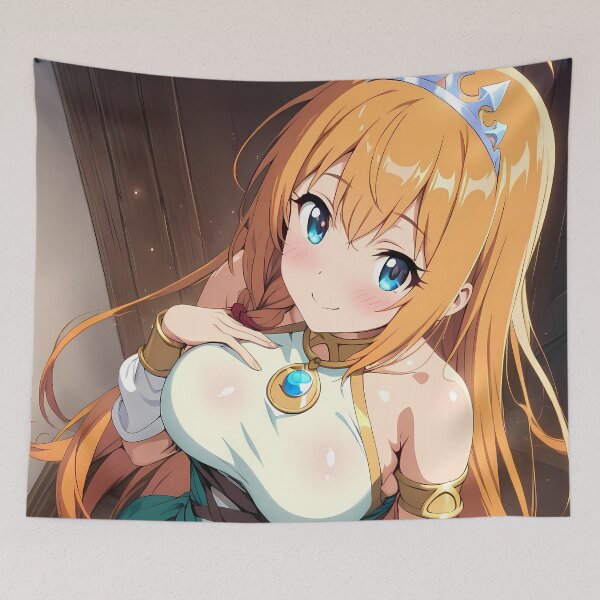 Item preview, Pecorine Lovely Princess Connect Anime Girl Dreamy Elegance designed and sold by thedarvills.