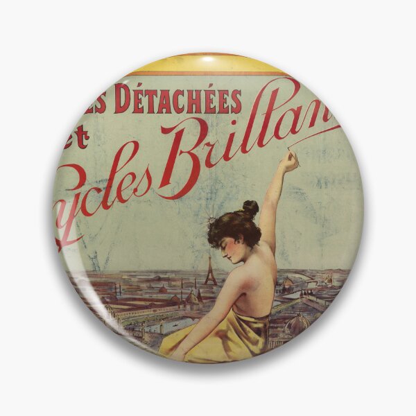 Item preview, Vintage Bicycle Poster | Art Nouveau Style | 1900 Exposition Universelle | Paris | Pièces Détachées & Cycles Brillant designed and sold by artofuniverse.