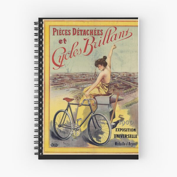 Item preview, Vintage Bicycle Poster | Art Nouveau Style | 1900 Exposition Universelle | Paris | Pièces Détachées & Cycles Brillant designed and sold by artofuniverse.