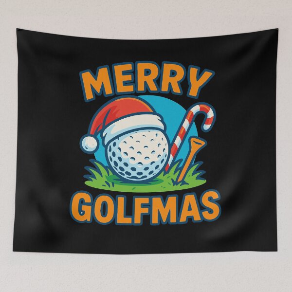 Item preview, Merry Golfmas Funny Golf Holiday Season designed and sold by LuminOrb.