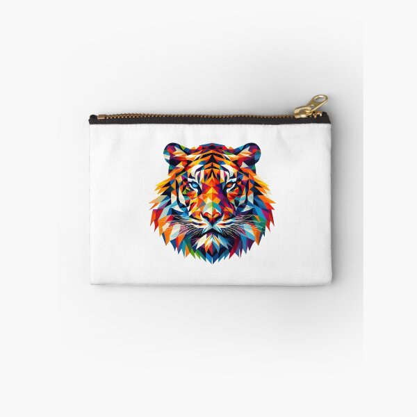 Item preview, a tiger in colorful polygon designed and sold by BeAr-tist.