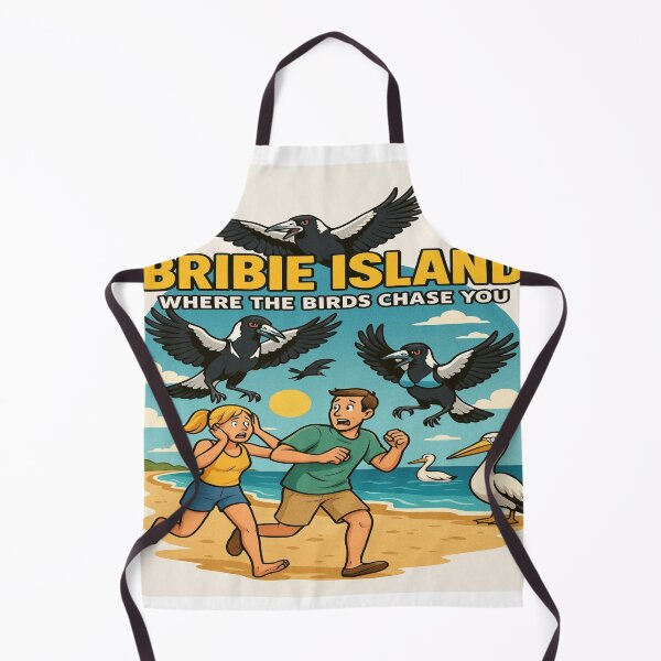 Item preview, Bribie Island – Where the Birds Chase You designed and sold by QuEdObApparel.