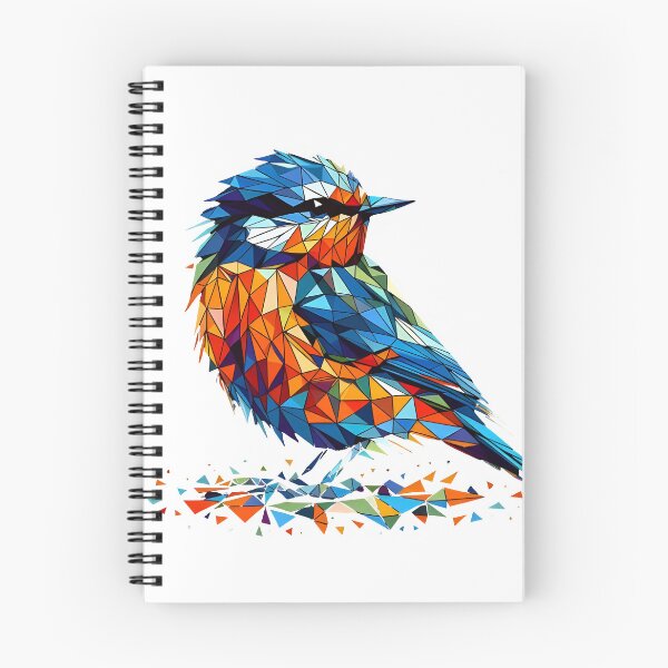 Item preview, a bird in colorful polygon designed and sold by BeAr-tist.