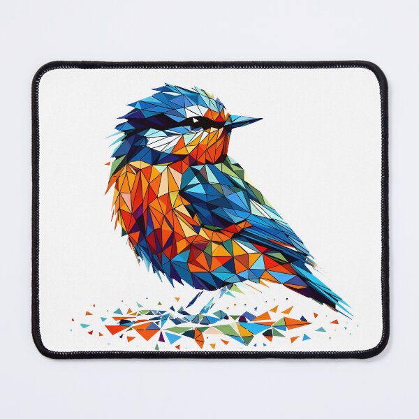 Item preview, a bird in colorful polygon designed and sold by BeAr-tist.