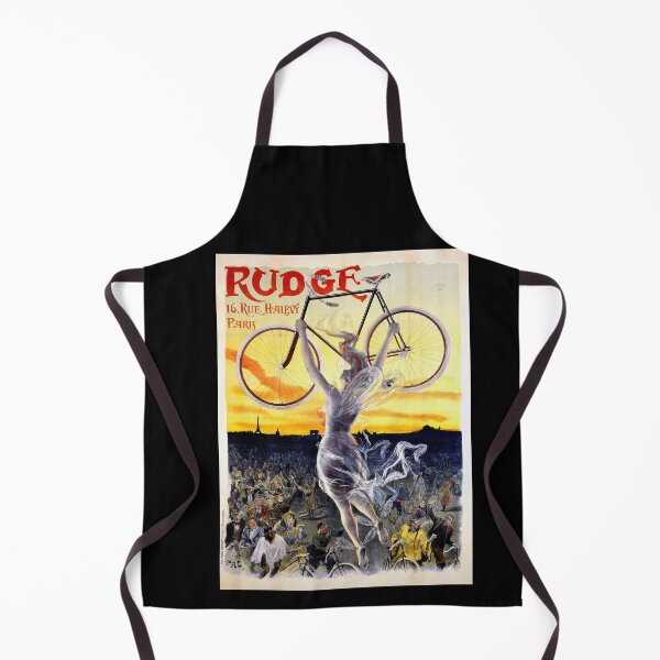 Item preview, Vintage Rudge Bicycle Poster | Art Nouveau Style | Parisian Elegance & Empowerment | 19th Century Cyclist Advertisement designed and sold by artofuniverse.