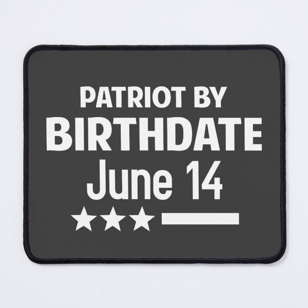 Item preview, Patriot by birthdate June 14 designed and sold by giftfromheart.